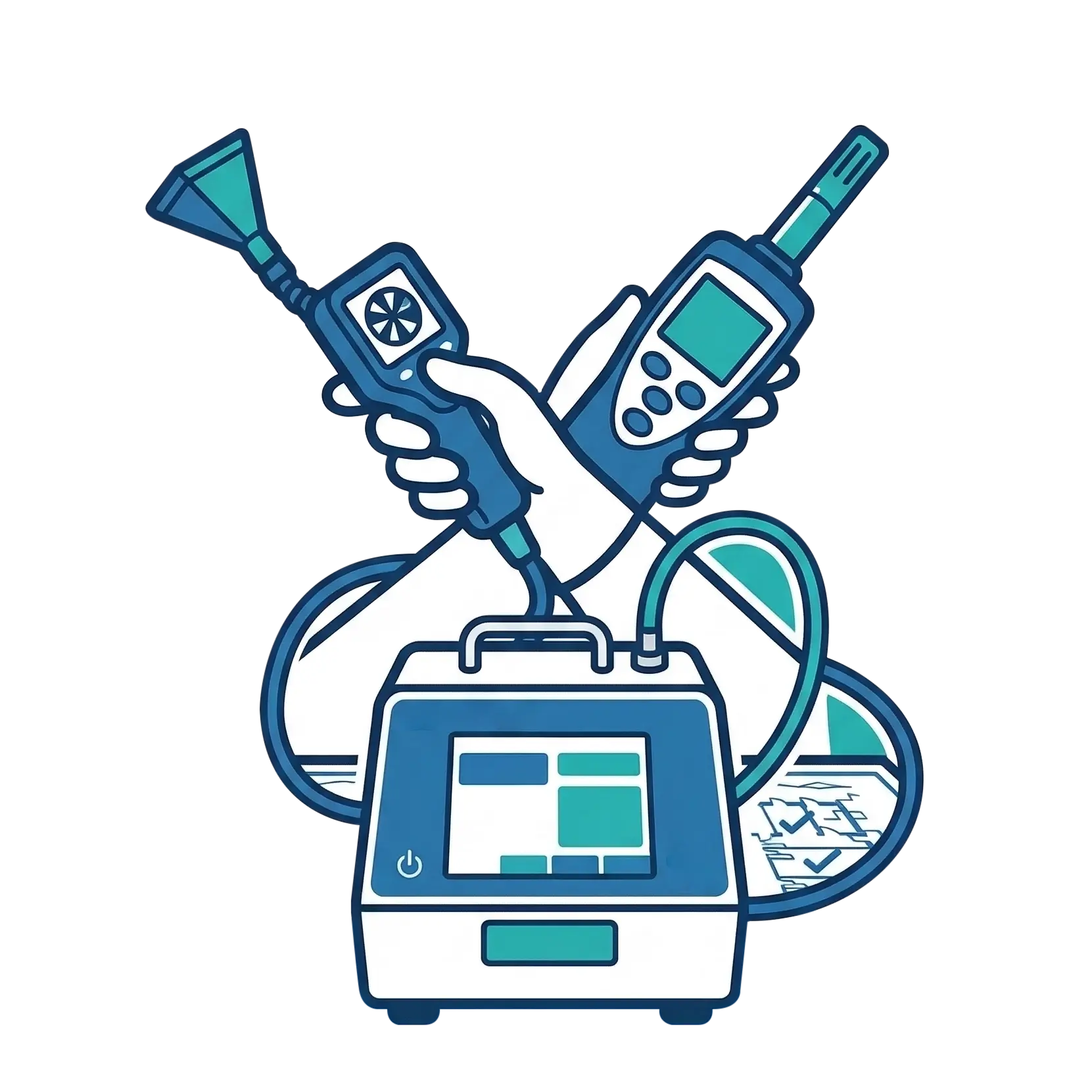 อุปกรณ์ตรวจสอบห้องคลีนรูม ทดสอบห้อง Cleanroom Calibrated Instruments