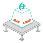 (High loading capacity) โครงสร้างแข็งแรง ไม่เสียรูปง่าย