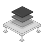 มีวัสดุหลากหลาย (อลูมิเนียม, เหล็ก, แคลเซียมซัลเฟต) รองรับทุกการใช้งานตั้งแต่ ISO Class 1-6