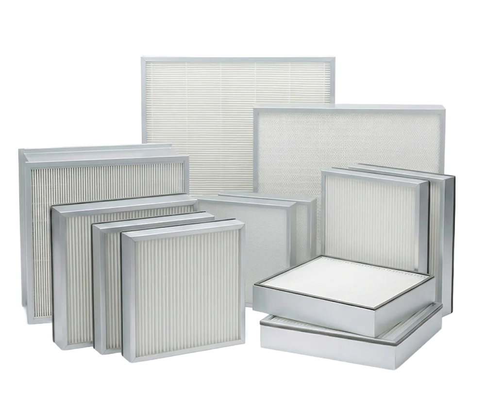 รวมรุ่นแผ่นกรองอากาศ HEPA Filter และ ULPA Filter มาตรฐานห้องสะอาด