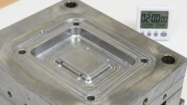 ขั้นตอนที่ 3: รอให้น้ำยาถอดแบบเซตตัวที่อุณหภูมิห้องตามเวลาที่กำหนด