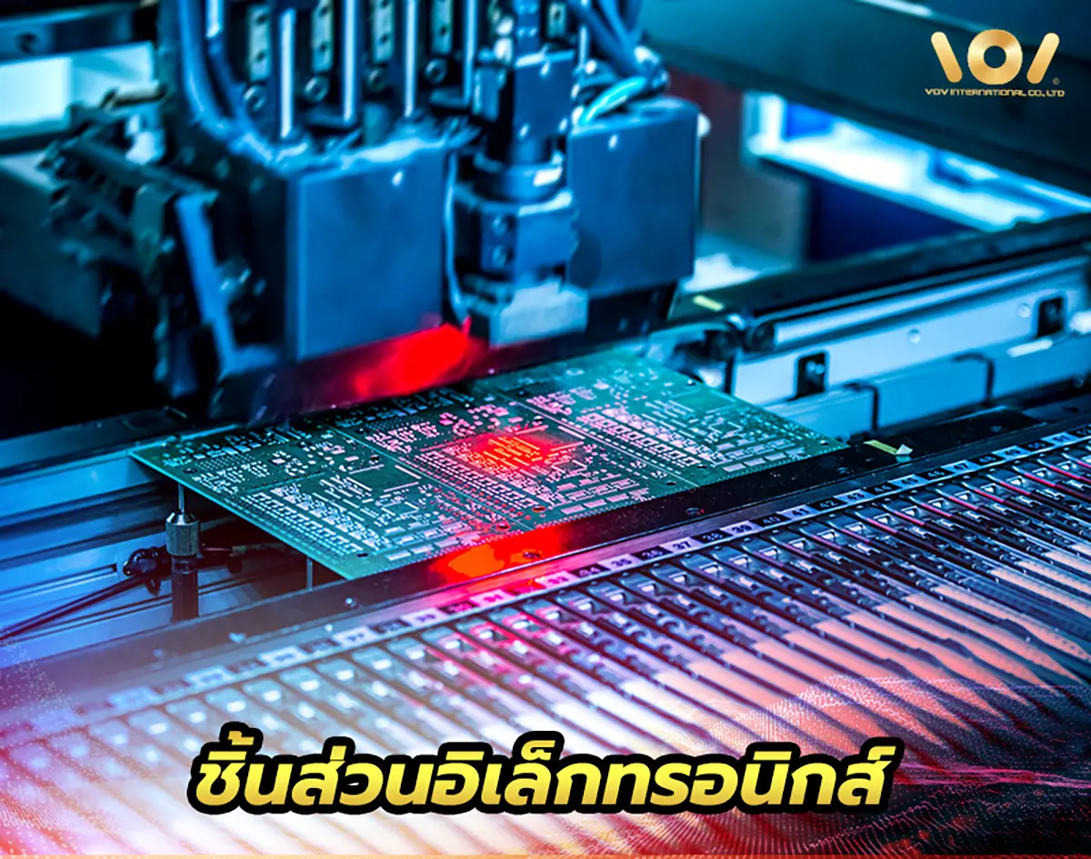 ห้องคลีนรูมสำหรับอุตสาหกรรมผลิตชิ้นส่วนอิเล็กทรอนิกส์